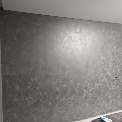 Išskirtinės tekstūros dekoratyvinė sienų apdaila prabangiame interjere Royal Wall